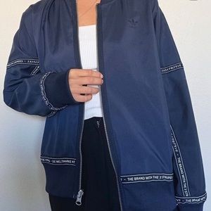 Reversible adidas bomber jacket